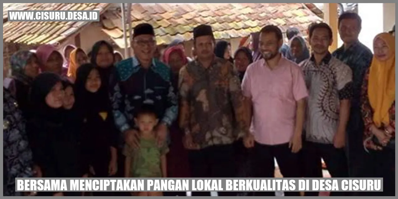 Potensi Pertanian di Desa Cisuru