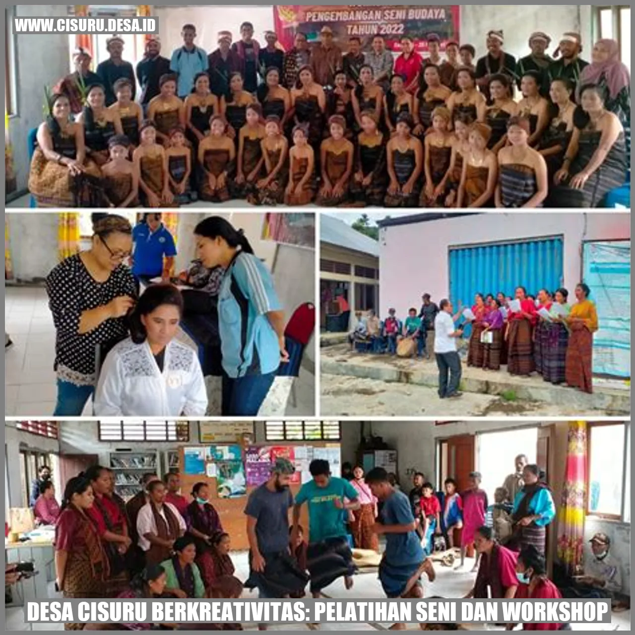 Desa Cisuru Berkreativitas: Pelatihan Seni dan Workshop