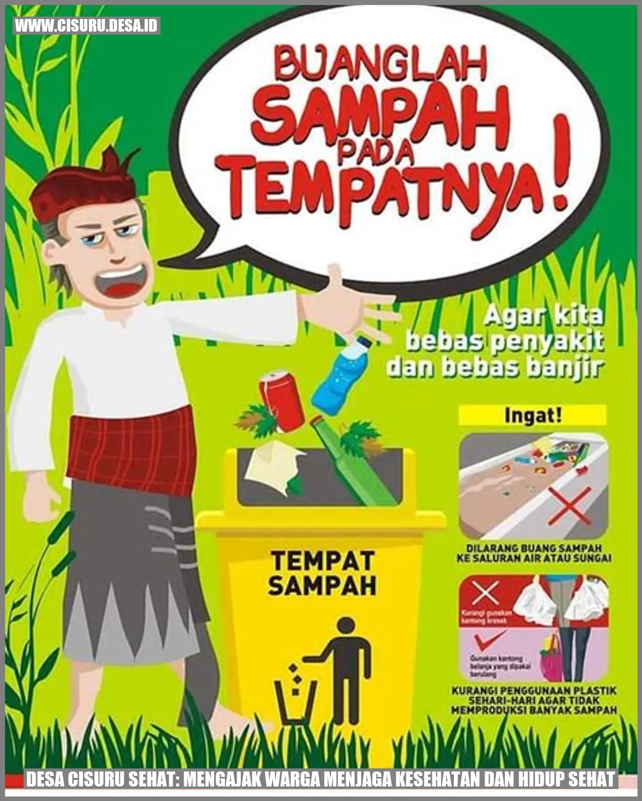 Desa Cisuru Sehat: Mengajak Warga Menjaga Kesehatan dan Hidup Sehat