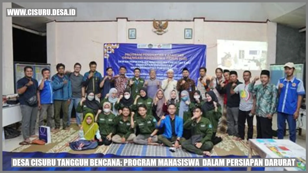 Desa Cisuru Tangguh Bencana: Program Mahasiswa  dalam Persiapan Darurat