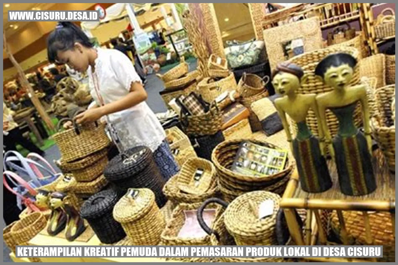 Poto produk lokal Desa Cisuru