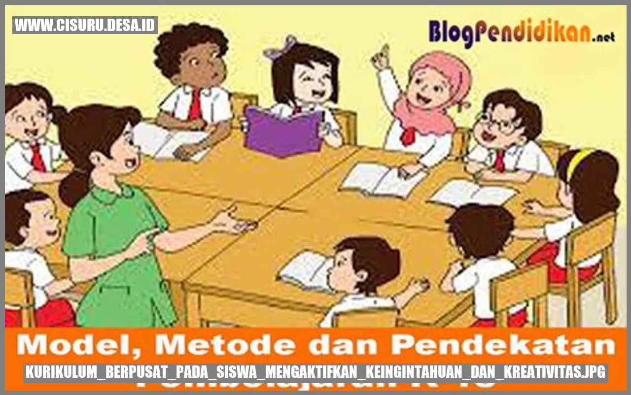 kurikulum berpusat pada siswa