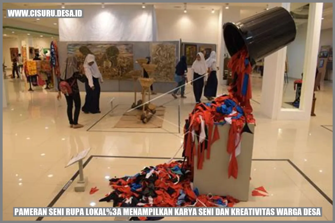 Gambar Pameran Seni Rupa Lokal