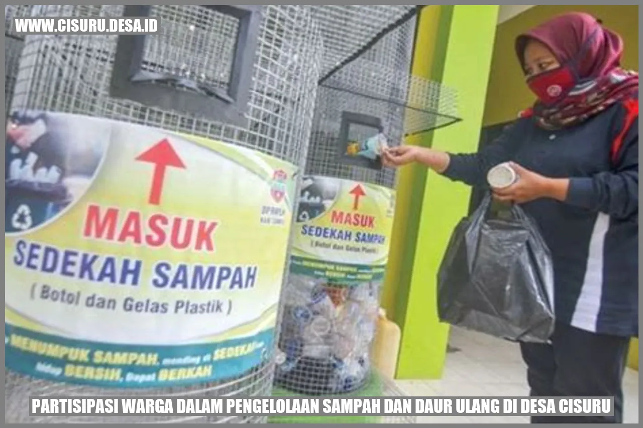 Partisipasi Warga dalam Pengelolaan Sampah dan Daur Ulang di Desa Cisuru