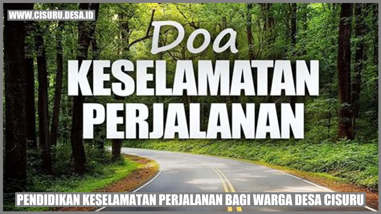 Gambar Pendidikan Keselamatan Perjalanan