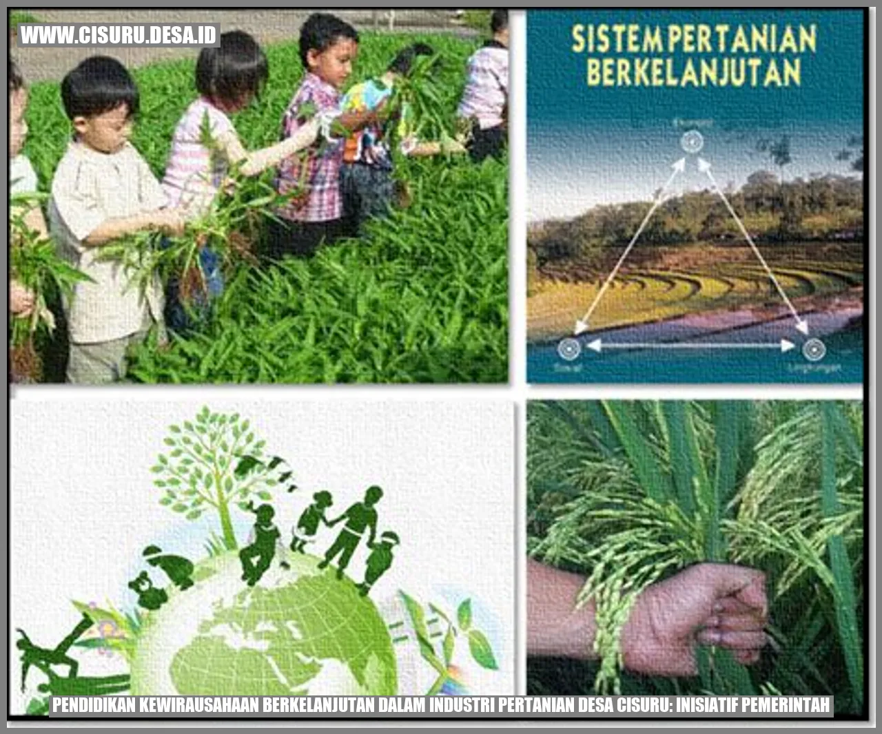 Pendidikan Kewirausahaan Berkelanjutan dalam Industri Pertanian Desa Cisuru: Inisiatif Pemerintah