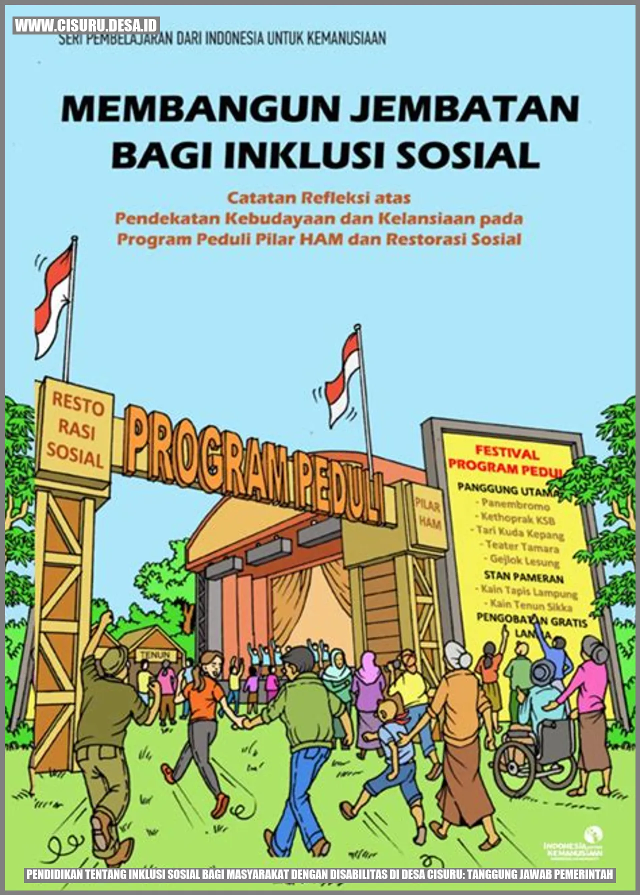 Pendidikan tentang Inklusi Sosial bagi Masyarakat dengan Disabilitas di Desa Cisuru
