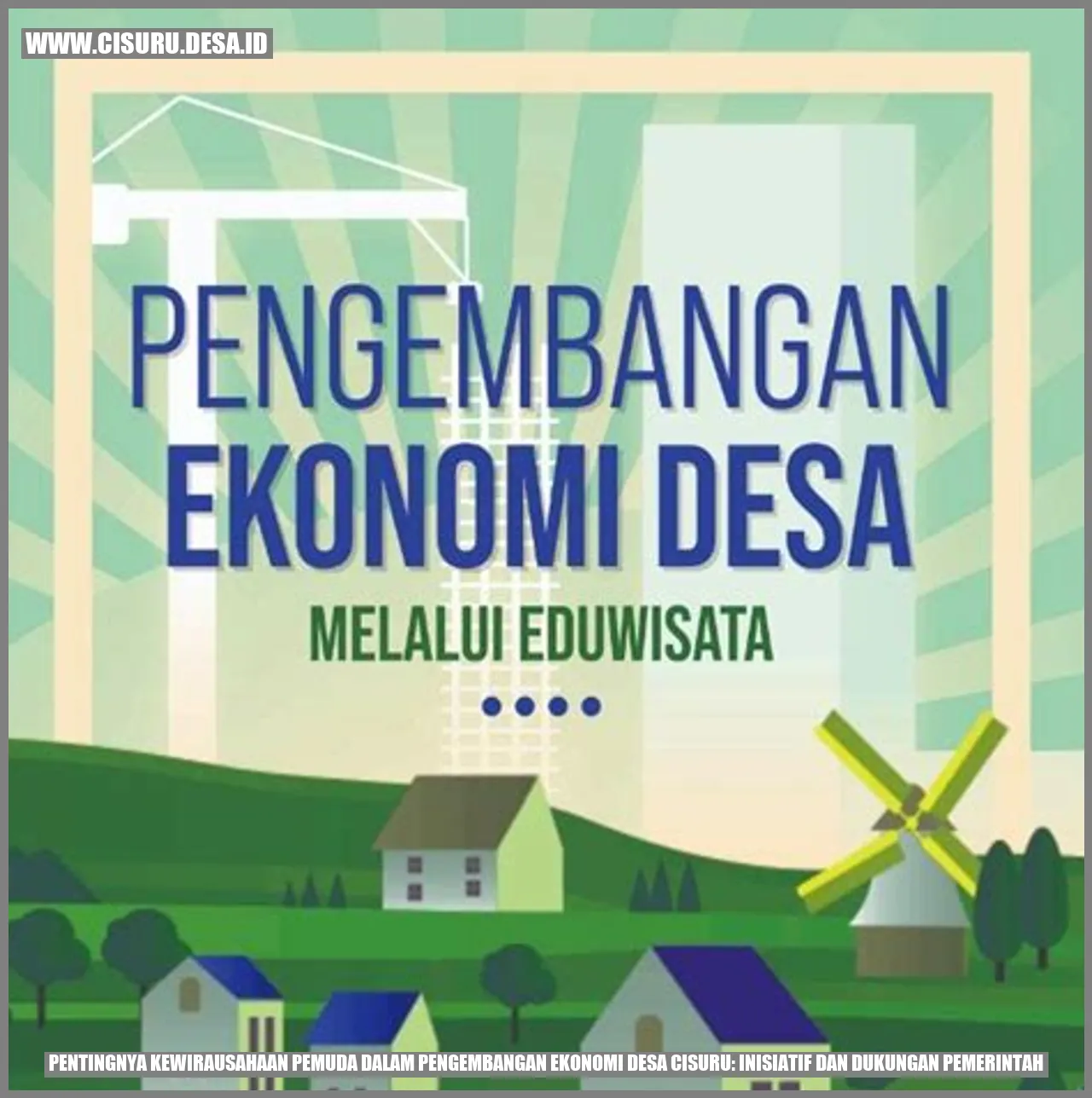 Gambar Potensi Ekonomi Desa Cisuru
