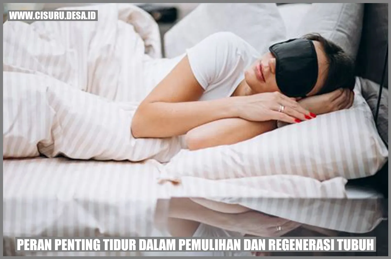 Tidur dan kesehatan
