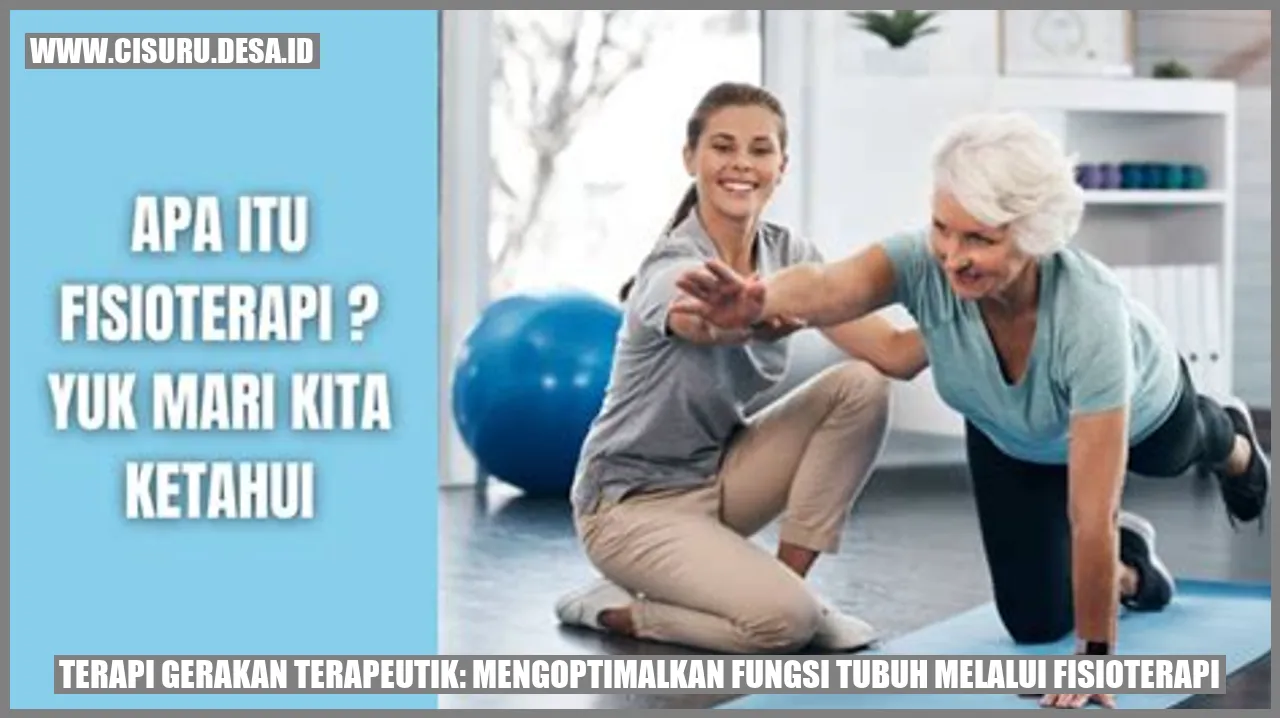 Terapi Gerakan Terapeutik